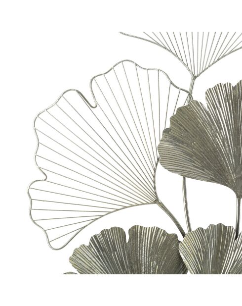 Goxy zilveren wanddecoratie - 62x4x86 cm