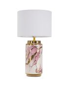 Lampe de Table Glam Abstract multicolore - D.25x48 cm