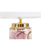 Lampe de Table Glam Abstract multicolore - D.25x48 cm