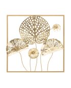 Décoration murale Flowers multicolore - 50x5x50 cm
