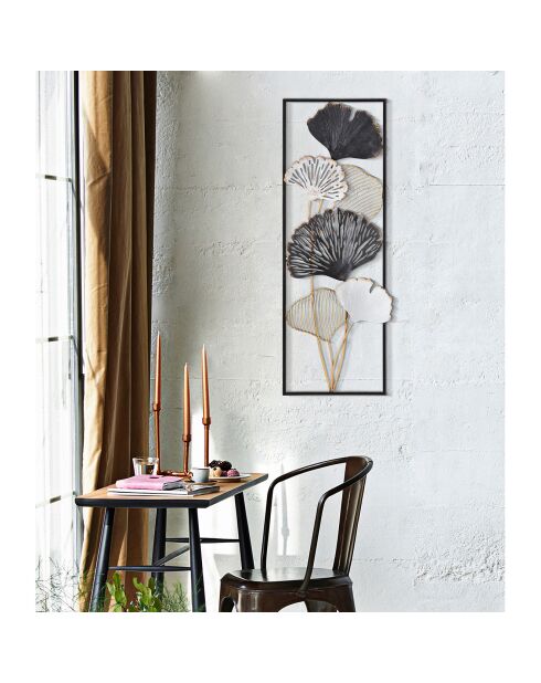 Decorazione murale Ory multicolore - 31x3,5x90 cm