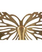 Décoration murale Butterfly dorée - 43x2x35 cm