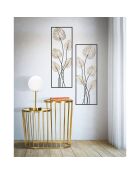 Décoration murale Luxy multicolore - 31x2.5x90 cm