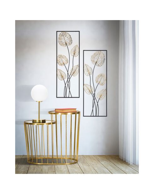 Luxy veelkleurige wanddecoratie - 31x2,5x90 cm