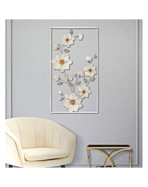 Décoration murale Flix multicolore - 50x5.5x90.5 cm