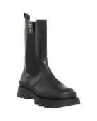Bottes en Cuir Alrin noires