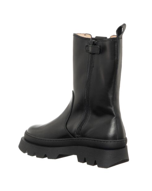 Bottes en Cuir Alrin noires