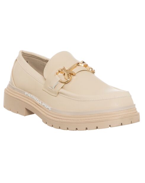 Beige instappers Ecsa