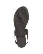 Sandales en Cuir Sozy noires