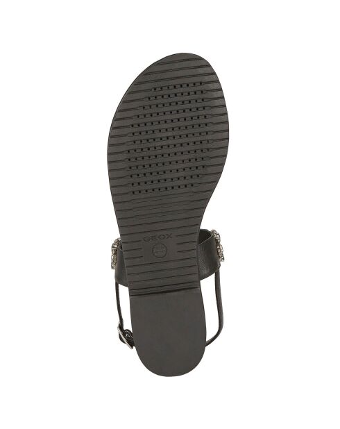 Sandales en Cuir Sozy noires
