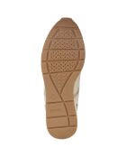 Baskets compensées en Cuir Zosma beiges - Talon 7 cm