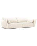 Canapé Vanda 3 Places beige clair - 208x100x85 cm