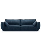 Canapé Vanda 3 Places bleu roi - 208x100x85 cm