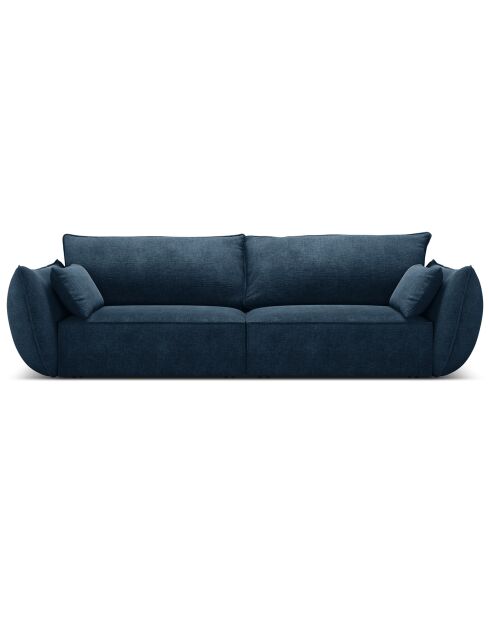 Canapé Vanda 3 Places bleu roi - 208x100x85 cm