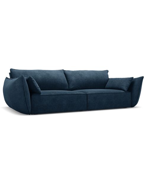Canapé Vanda 3 Places bleu roi - 208x100x85 cm