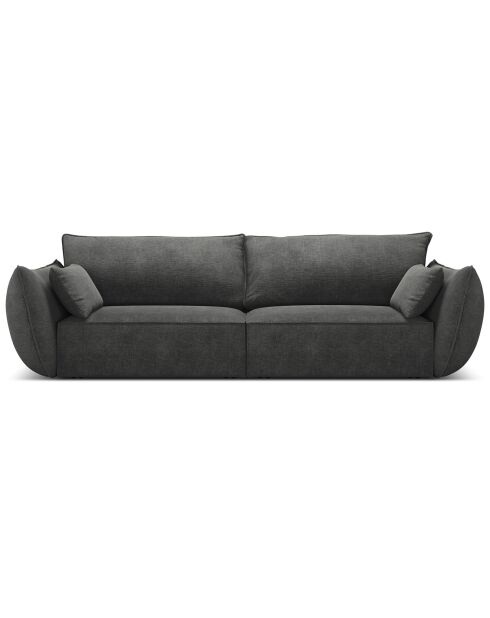 Canapé Vanda 3 Places gris - 208x100x85 cm