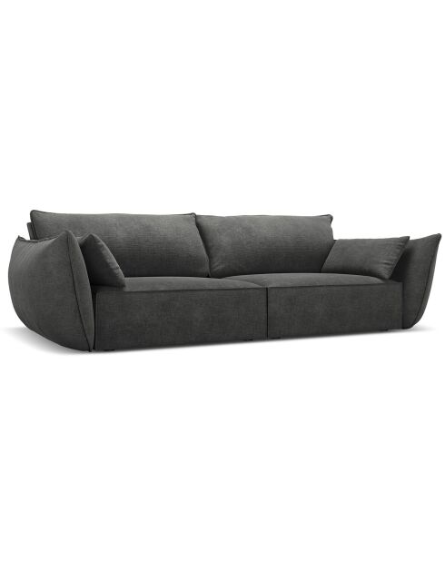 Canapé Vanda 3 Places gris - 208x100x85 cm