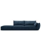 Canapé droit  Vanda 4 Places bleu roi - 286x100x85 cm