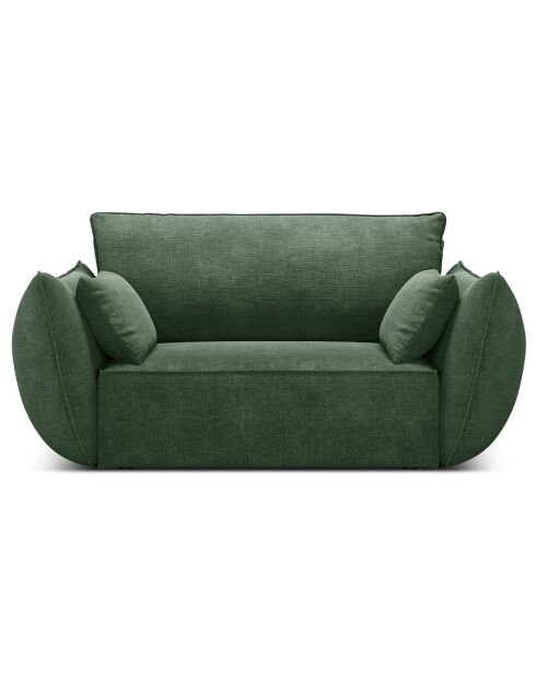 Fauteuil Vanda vert bouteille - 128x100x85 cm