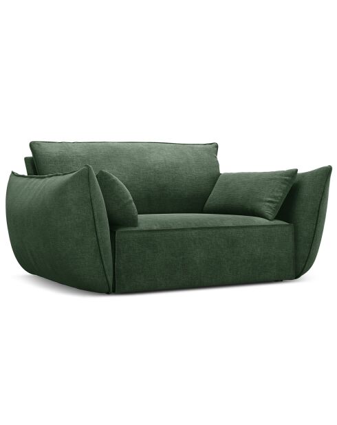 Fauteuil Vanda vert bouteille - 128x100x85 cm