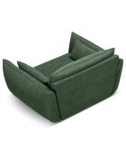 Fauteuil Vanda vert bouteille - 128x100x85 cm