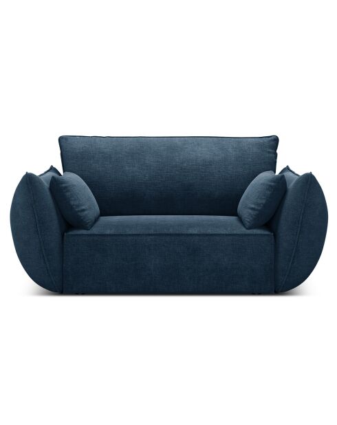 Fauteuil Vanda bleu roi - 128x100x85 cm
