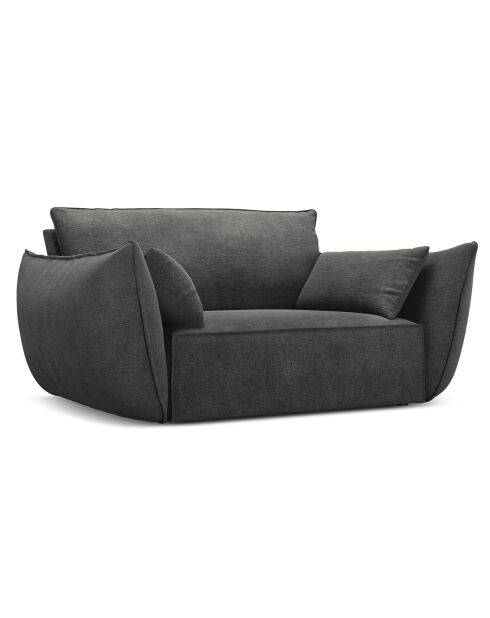 Fauteuil Vanda gris - 128x100x85 cm