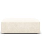 Pouf Vanda beige clair - 100x80x36 cm