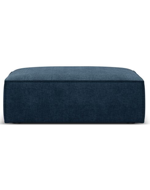 Pouf Vanda bleu roi - 100x80x36 cm