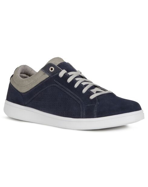 Warrens Sneakers aus Veloursleder, marineblau