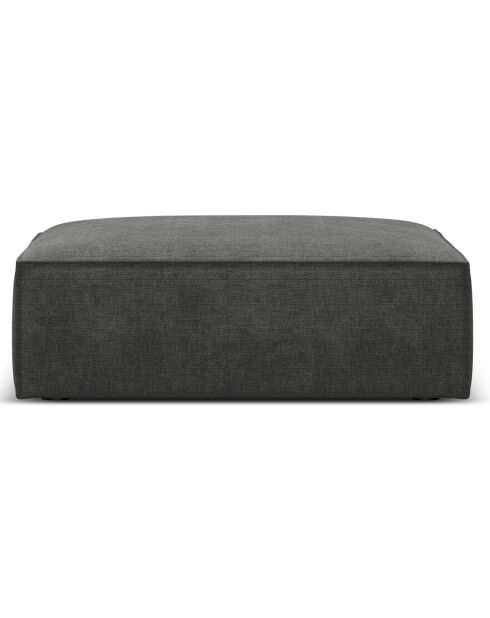 Pouf Vanda gris - 100x80x36 cm