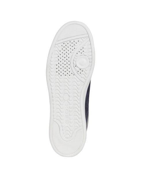 Warrens Sneakers aus Veloursleder, marineblau