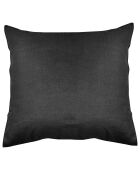 Parure housse de couette 100% Lin lavé anthracite