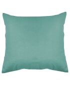 Parure housse de couette 100% Lin lavé celadon