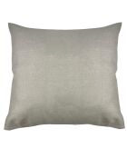Parure housse de couette 100% Lin lavé perle