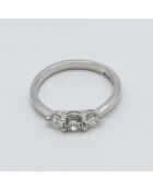 Anillo Maat Diamond en oro blanco de 0,5 quilates