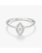 Bague Itzer Diamants 0.15 ct or blanc
