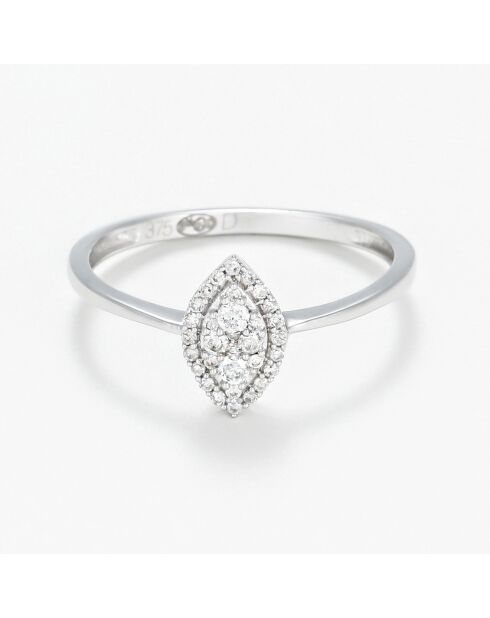 Bague Itzer Diamants 0.15 ct or blanc