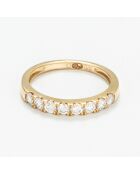 Bague Rommani Diamants 0.5 ct or jaune