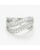 Anillo Rodalia Diamonds en oro blanco de 1 quilate