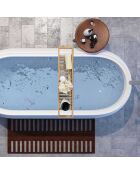 Plateau pour baignoire marron - 68x3.5x14.5 cm
