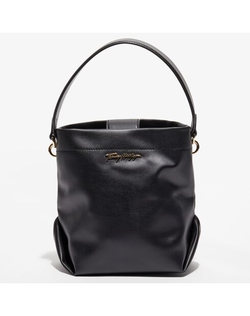 Sac seau Soft  Vegan noir - 22,5x13,5x21 cm