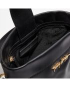 Sac seau Soft  Vegan noir - 22,5x13,5x21 cm