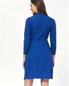 Robe Béatrice bleue