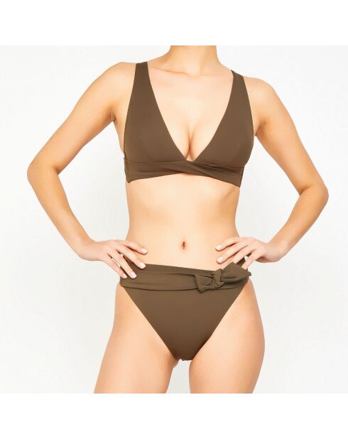 Bas de maillot de bain Txipi vert kaki