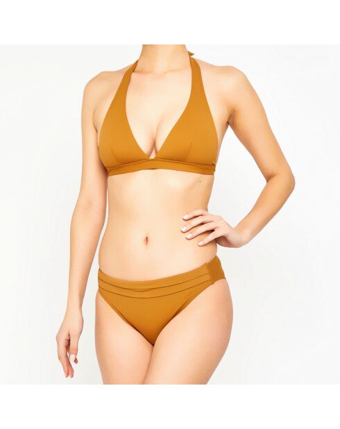 Haut de maillot de bain Essentiel marrron