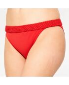Bas de maillot de bain Boléro rouge