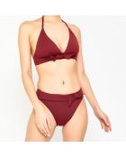 Bas de maillot de bain Txipi rouge bordeaux