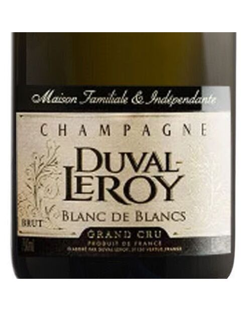 1 Champagne Brut Blanc de Blancs Grand Cru Duval-Leroy 75cl