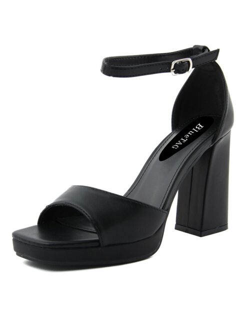 Sandalias negras Fova - tacón de 10 cm